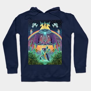 The Intergalactic Disco Fever Hoodie